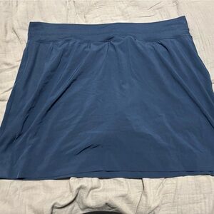 Elegant Blue Women's Skort with pockets